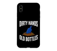 Bottle Digging Dirty Hands Old Bottles Antique Hunting Coque pour iPhone XS Max
