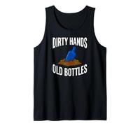 Bottle Digging Dirty Hands Old Bottles Antique Hunting Débardeur
