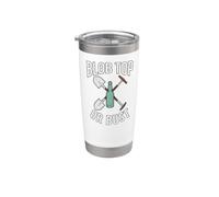 Bottle Digging Mudlarking Blob Top Or Bust Gobelet isotherme en acier inoxydable double paroi