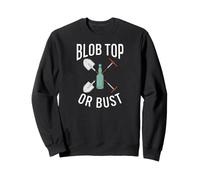 Bottle Digging Mudlarking Blob Top Or Bust Sweatshirt