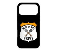 Bottle Digging Relic Hunter Deep in The Privy Design Coque pour iPhone 17 Pro Max