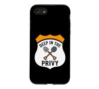 Bottle Digging Relic Hunter Deep in The Privy Design Coque pour iPhone SE (2020) / 7/8