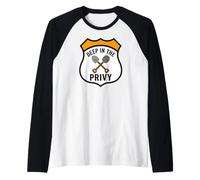 Bottle Digging Relic Hunter Deep in The Privy Design Manche Raglan