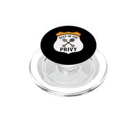 Bottle Digging Relic Hunter Deep in The Privy Design PopSockets PopGrip pour MagSafe