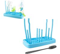 Bottle Drainer,Bottle Dryer,Drier For Trees,Baby Bottle Dryer,Comes With 1 Silicone Milk Bottle Brush,Cups For Babies,Blue