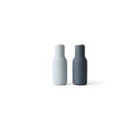 Audo Copenhagen Moulin à poivre et à sel Bottle Grinder lot de 2 Blues (couvercle en hêtre)