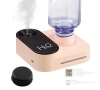 Bottle Humidifier - Portable Type C Rechargeable Water Bottle Sprayer | Desktop Quiet Lightweight Humidifier, Leakproof Dryproof For Car Office Bedroom Travel