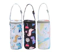 Bottle Insulated Bag - Breastmilk Cooler Carrier Tote, Thermal Bottle Storage Pouch, Adjustable Strap Portable Milk Transport Bag, Temperature Keeping Feeding Organizer Outdoor Daycare Travel Use