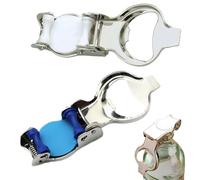 Bottle Opener - Ergonomic Stainless Steel Manual Tool | 2 Pack Multifunctional Pop Top Can Tab Lifter For Bartenders Travelers Seniors Home Cooks Bars Camping Barbecue Tailgating Party And Professiona