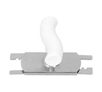 Bottle Opener Stainless Steel Adjustable Telescopic Manual Can Opener Kitchen Tool for Wide Mouth Jars and Bottles White Silver 3.3x2.5x1.7in