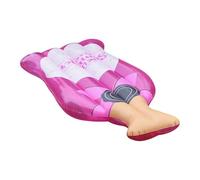 Bottle Shaped Pool Float, Thickened Ergonomic Design, Fun Summer Accessory for Adults Teens at Beaches Lakes Rivers Water Parks Perfect for Parties Travel Photo Props Outdoor Swimming Relaxation
