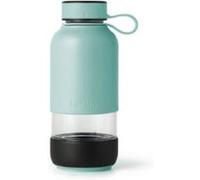 Bottle To Go Lékué Bleu en verre Bleu G