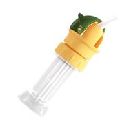 Bottle Top Spout Adapter - Fits Most Mineral Water Drinking Cup Lid | Fit Securely Around Bottele Topper Spoout | Waterr Bottlee for Traveling, at School, or During Outdoor