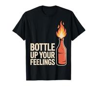 Bottle Up Your Feelings Expression des émotions - T-Shirt