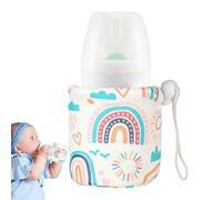 Bottle Warmer Sleeve - Insulated Cover for Milk Storage | Fabric with Thermal Layer, Travel Bottle Protector for Breastmilk, Feeding Accessories for on the Go