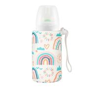 Bottle Warmer Sleeve - Insulated Cover for Milk Storage | Fabric with Thermal Layer, Travel Bottle Protector for Breastmilk, Feeding Accessories for on the Go