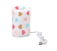 Bottle Warmer, Usb Insulated Cover, Heated Sleeve Bag, Portable Milk Heat Keeper, Travel-Friendly Design, Crafted from Knitted Fabric Material, 11,42 x 5,12 x 0,39 in