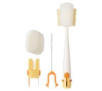 Bottle Washer Brush - Heat Resistant Cleaning Tool 30.5cm｜Anti-Slip Handle Cup Scrubber, for Home Outing Camping Picnic Party, Dish Mug Kitchenware Portable Efficient