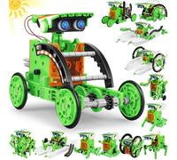 Bottleboom STEM 13 en 1 Éducation Robot à énergie solaire Jouets pour enfants de 8 à 12 ans, kits scientifiques de jouets éducatifs pour enfants expériences robotiques, cadeaux d'anniversaire pour 8