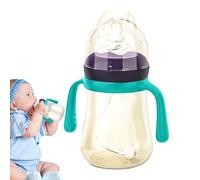 Bottles - 240ml Silicone Nipple Feeder,Easy-Grip Handles Breastfeeding Bottles, B́aby Feeding Supplies for Boys Girls Breastfeeding