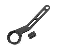 Bottom Bracket Wrench 6-in-1 Alloy - Heavy Duty Install Removal Tool Bike | Bike Crank Bottom Bracket Wrench for Road Mountain Folding | Electric Home Travel Cycling Touring Commuting Bottom Bracket