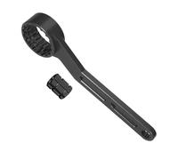 Bottom Bracket Wrench, 6 In-1 Bike Crank Tool, Aluminum Alloy Removal Key | Multi Function Design, Lightweight Bicycle Installation Tool, Crank Repair Spanner, for Road Mountain Folding Electric