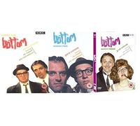 Bottom Complete BBC TV Comedy Series (3 Discs) Box Set - All Episodes from Series 1, Series 2 and Series 3 - (Smells / Gas / Contest / Apocalypse / Bottoms Up / Accident / Digger / Parade / Culture / Holy / Burglary / S Out / Hole / Terror / Break / Dough / Finger / Carnival by Rik Mayall