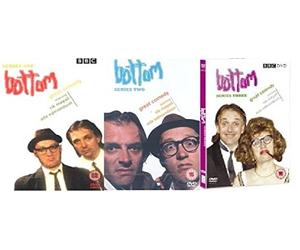 Bottom Complete BBC TV Comedy Series (3 Discs) Box Set - All Episodes from Series 1, Series 2 and Series 3 - (Smells / Gas / Contest / Apocalypse / Bottoms Up / Accident / Digger / Parade / Culture / Holy / Burglary / S Out / Hole / Terror / Break / Dough / Finger / Carnival