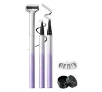 Bottom Eyelash Stamp, Smudge Proof Makeup, Precise Lower Lash Applicator, for Dating Gathering Commuting Beginners Professionals Women Makeup Natural Lash Look Daily Wear Use 0.36x1.6x3.25 Inches