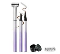 Bottom Eyelash Stamp, Smudge Proof Makeup, Precise Lower Lash Applicator, for Dating Gathering Commuting Beginners Professionals Women Makeup Natural Lash Look Daily Wear Use 0.36x1.6x3.25 Inches