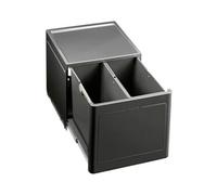 Botton Pro 45/2 Système De Tri Des Déchets Automatique Plastique Noir, Plastique, Noir, 45 Cm Unterschrank