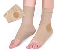 Bottone 1 paire de chaussettes rembourrées pour patins à roulettes - Respirantes et élastiques - En gel - Rembourrées - Pour homme et femme - Protection du talon