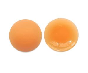 Bottone 1 paire de coussinets adhésifs en silicone pour genoux, hanches et coccyx, idéal pour les athlètes et les activités de plein air, Fesses professionnelles, taille unique