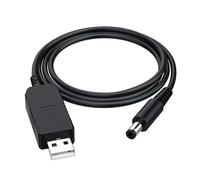 Bottone Câble d'alimentation USB vers DC 5,5 mm Convertisseur de tension USB 5 V vers DC8,4 V/9 V/12 V