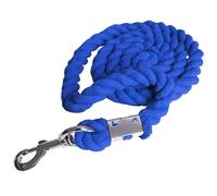 Bottone Corde tressée en coton pour cheval avec boucles émerillons, rênes d'équitation, de compétition, licol épais pour cheval - Tissage en coton durable