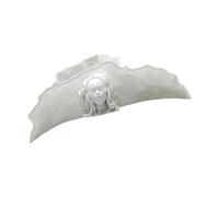 Bottone Grotte d'élevage de crevettes - Cachette mythique méduse - Décoration pour aquariums avec illustration mythologique - Grecque antique - Gorgone de la Méduse - Décoration d'aquariums - Maison