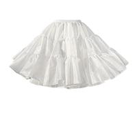 Bottone Jupe tutu plissée en crinoline pour cosplay 25/35/45 cm, multicolore, C