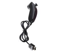 Bottone Nunchuck Nunchuk contrôleur de jeu vidéo télécommande pour Nintendo Wii Console (Noir)