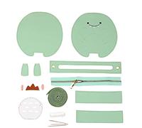 Bottone Sac rétro cousu à la main Sac à main Sac à bandoulière Accessoires en cuir PU Sangle réglable Fabrication de sacs, Vert