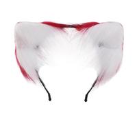 Bottone Serre-tête fait à la main avec oreilles de renard pour Halloween, Halloween, carnaval, cosplay, accessoires pour cheveux