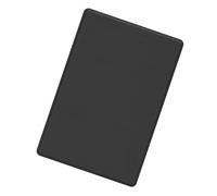 Bottone Tampon en métal avec finition en cuir et base adhésive magnétique pour tablettes jusqu'à 11" - Plaques métalliques revêtues de cuir