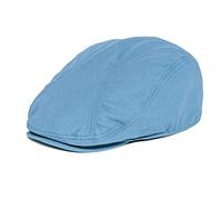 BOTVELA Casquette de conduite en sergé de coton pour homme, bleu ciel, 57 EU