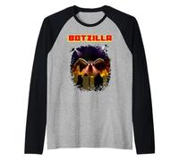 Botzilla Robot Lover Film Japonais Manche Raglan