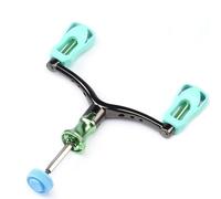 Bouble de Bobine de pêche - Remplacement de la poignée en Bobine à Double manivelle, poignée de Lanceur de pêcheur | Bouton de Bobine en Alliage en Aluminium, Levier de Rotation des équipements