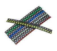BouBou 2000Pcs 5 Couleurs 400 Chaque 1206 Diodes LED Assortiment Kit Diodes LED SMD Vert/Rouge/Blanc/Bleu/Jaune