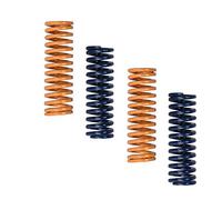 BouBou 4pcs Ultime Mise à Niveau Bleu/Jaune lit Plat nivellement Ressort Ressort d'extrudeuse pour imprimante 3D - Bleu