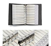 BouBou 8500Pcs 0603 1% Smd Resistor Sample Book 170 Values Assortment Kit