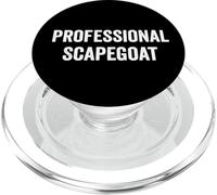 Bouc émissaire Professionnel Alibi Humour Dire Texte Simple PopSockets PopGrip pour MagSafe