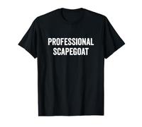 Bouc émissaire Professionnel Alibi Humour Dire Texte Simple T-Shirt Graphique avec Valeur