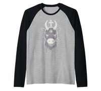Bouc Esprit Sombre Troisième Œil Occulte Manche Raglan